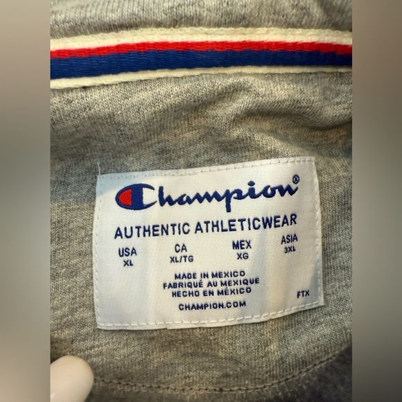 NWOT CHAMPION MENS POWERBLEND GRAPHIC HOODIE - Picture 6 of 7